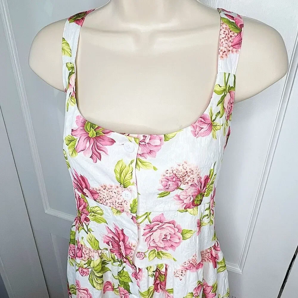 Petal & Pup Tullia Floral Maxi Dress Medium Nwot